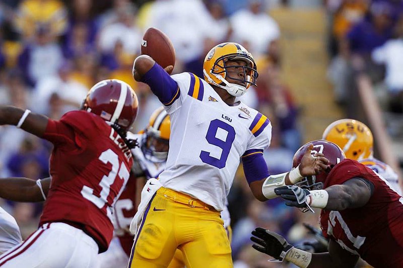 LSU quarterback Jordan Jefferson has struggled passing the ball the season, but the junior is hoping to build off last week’s 254-yard performance against Mississippi with another big game against Arkansas on Saturday. 