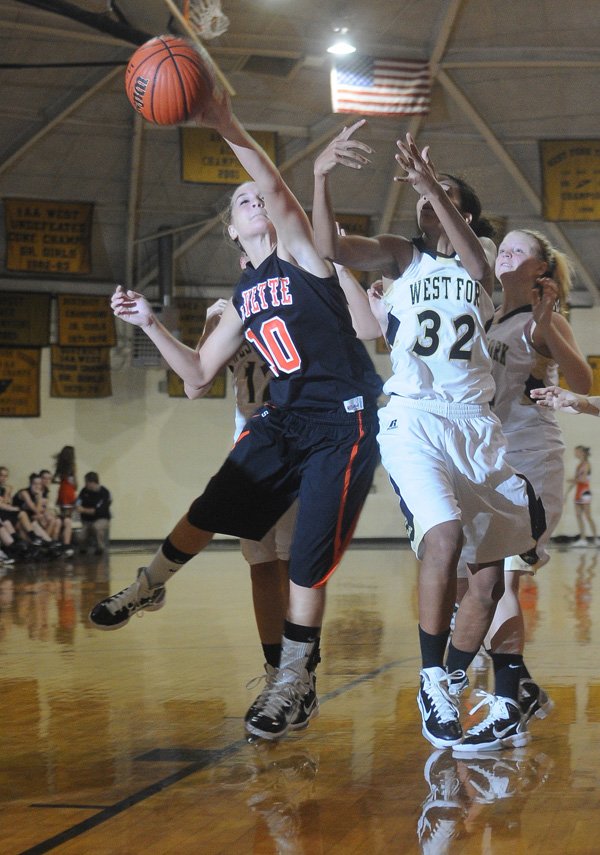 PREP BASKETBALL West Fork Clips Gravette Northwest Arkansas Democrat
