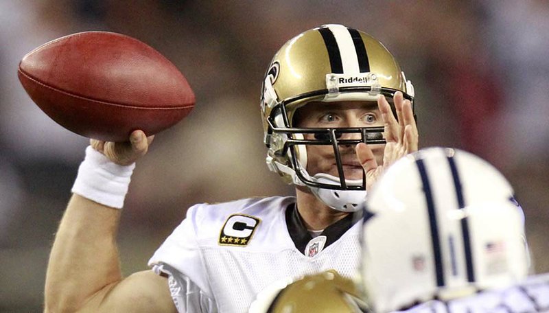 New Orleans quarterback Drew Brees took advantage of a Dallas fumble at the Saints’ 11, driving the defending Super Bowl champions 89 yards in five plays and scoring on a 12-yard pass to Lance Moore with two minutes left for a come-from-behind victory.

 
