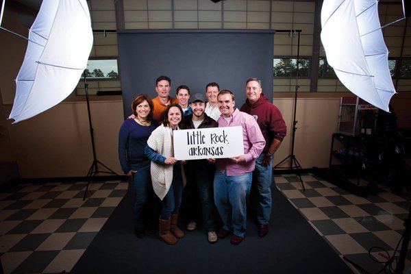 Last year's Help Portrait's photographers pose for a self-portrait.