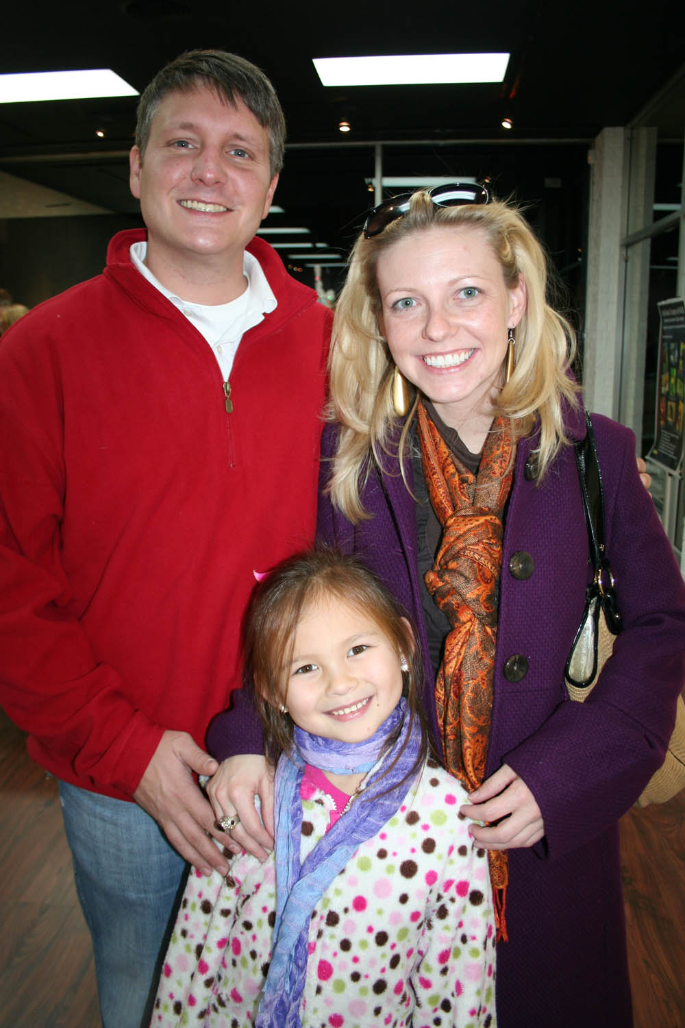 Bobby Teague with Mia and Stevi Jackson