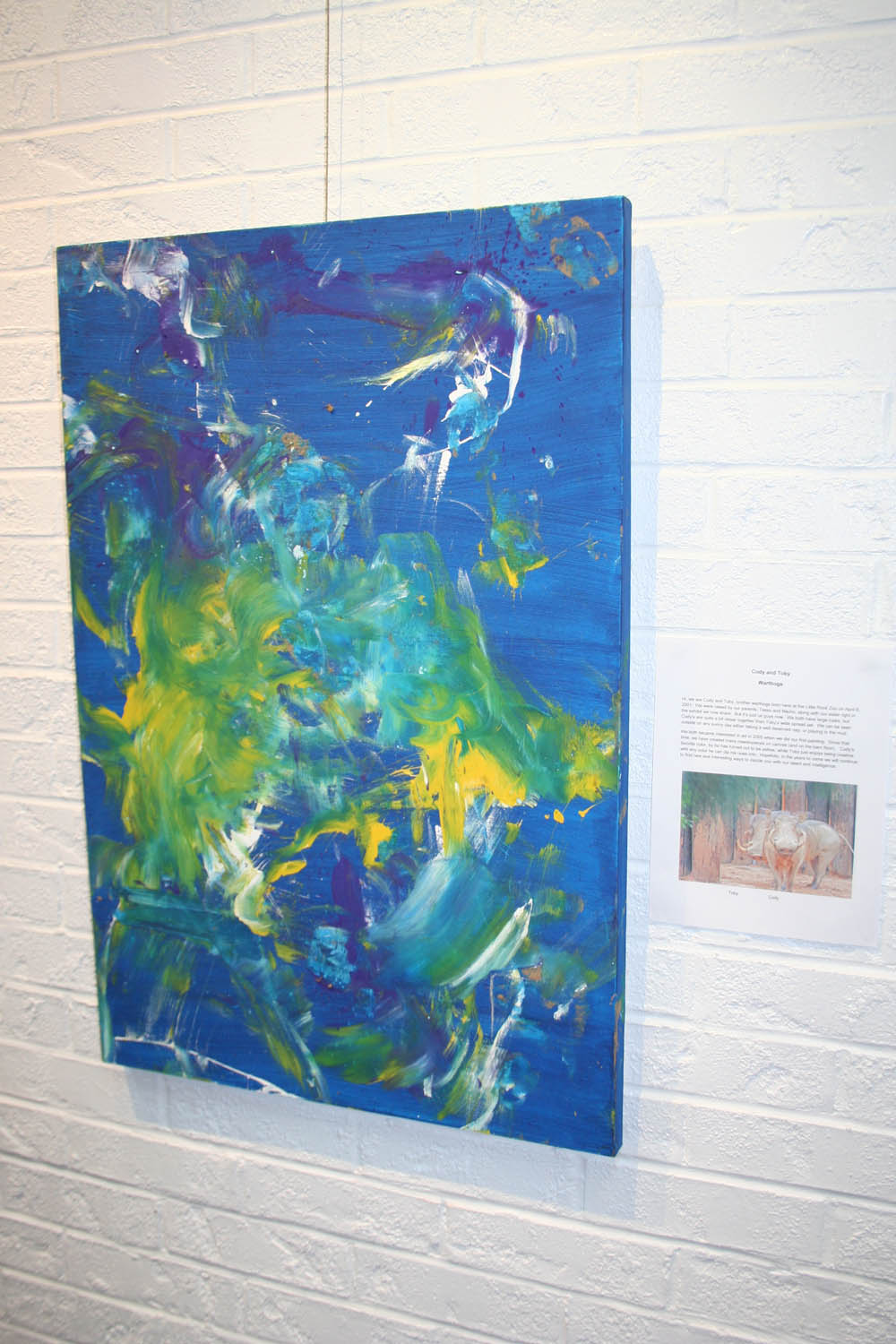 Warthogs painted this!