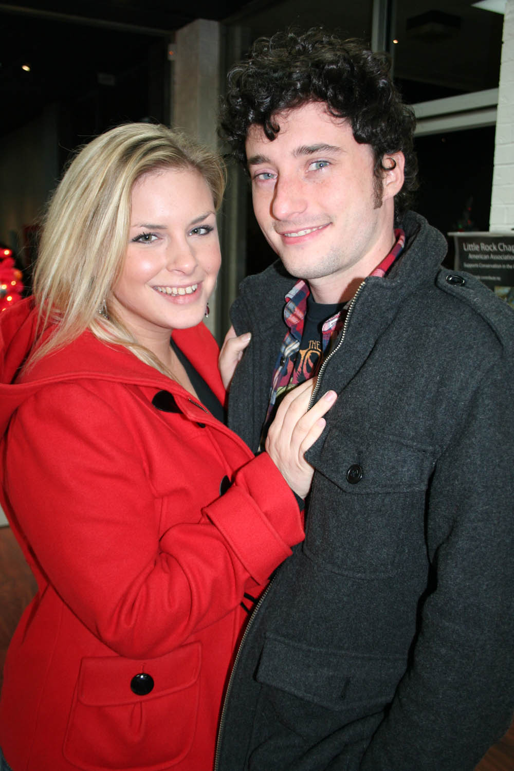 Sarah James and Aron Matthews