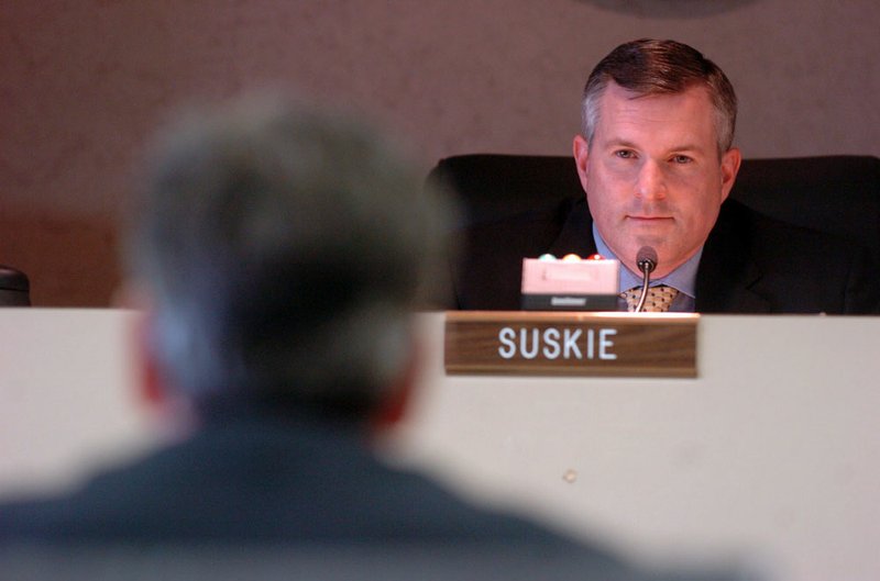 Paul Suskie resigned Friday as chairman of the Public Service Commission to take a position with Little Rock-based Southwest Power Pool.
