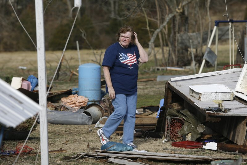  Storms swept through Northwest Arkansas Friday, leaving three dead.