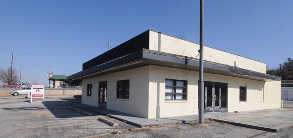 Plans are under way to convert this property at the southeast corner of Township Street and North College Avenue in Fayetteville into a Kum & Go fuel station and convenience store.