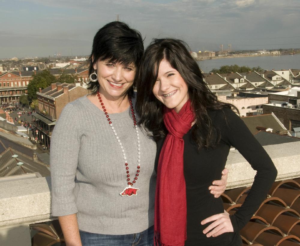 Arkansas Democrat Gazette photo by Cary Jenkins
At the top of the observation deck at the Omni Roya