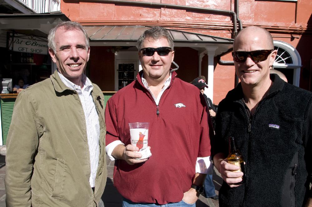 Arkansas Democrat Gazette photo by Cary Jenkins
Hog Fans at Pat O's