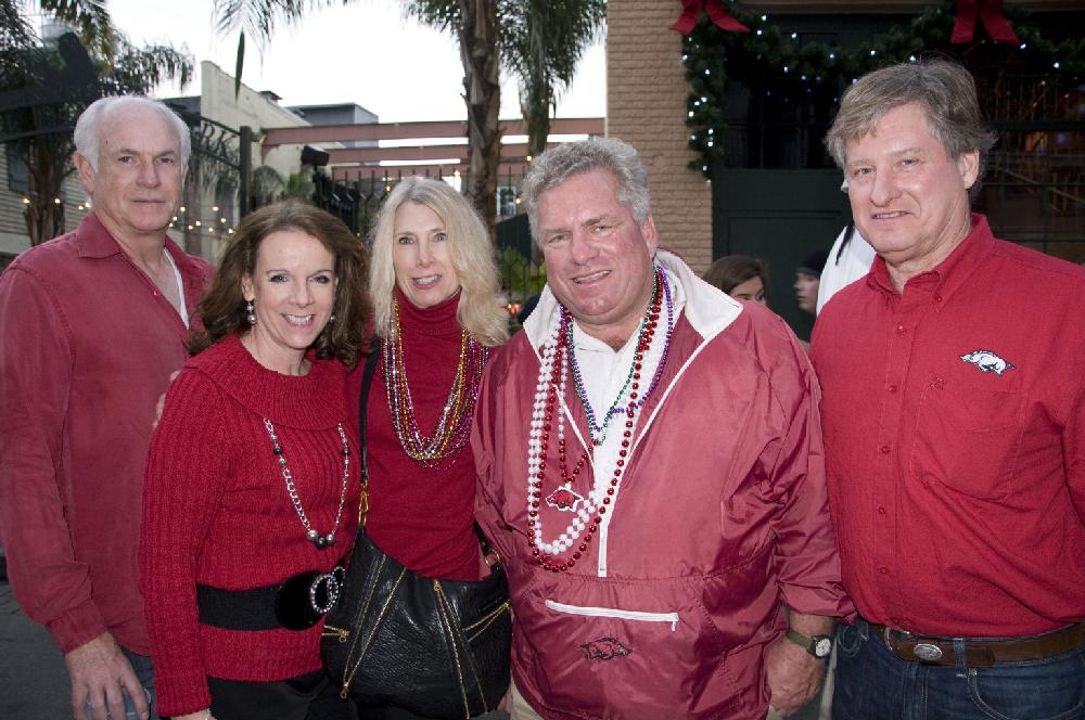Arkansas Democrat Gazette photo by Cary Jenkins
Mike Latta of Springdale, Salla Wilson of Osceola, Terry Shafer of Dallas, Mark Mosley of Blytheville and Judge Ralph Wilson Jr. of Osceola