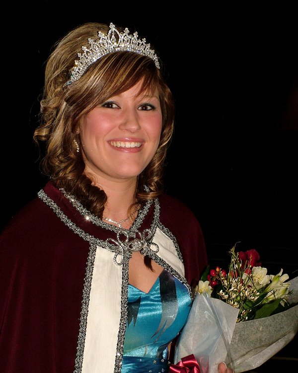 Terra Jones was crowned queen at Gentry coronation ceremonies on Friday night.
