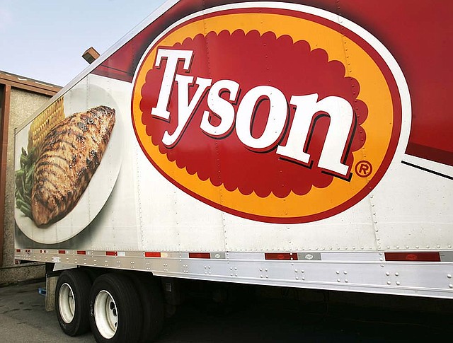 A Tyson truck in a file photo.