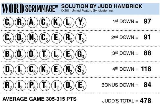 Word Scrimmage 02.09