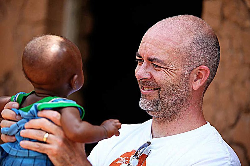 Bret Raymond, co-founder of MANA, moved his family from Bentonville to Kigali, Rwanda, to help fight malnutrition. 