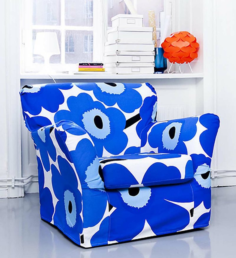 Bemz allows customers with Ikea furniture to have their choice of patterns and machine-washable fabrics.


