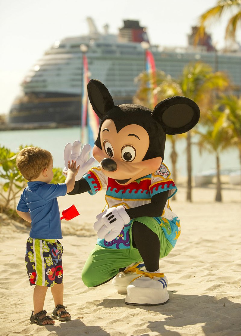 Not only are guests are greeted and treated with a myriad of special surprises like visits from Disney characters onboard the Disney Dream, they can also spot favorite friends like Mickey Mouse on Castaway Cay, Disneys private island paradise. These character sightings create lasting memories and fantastic photo opportunities for guests of all ages!