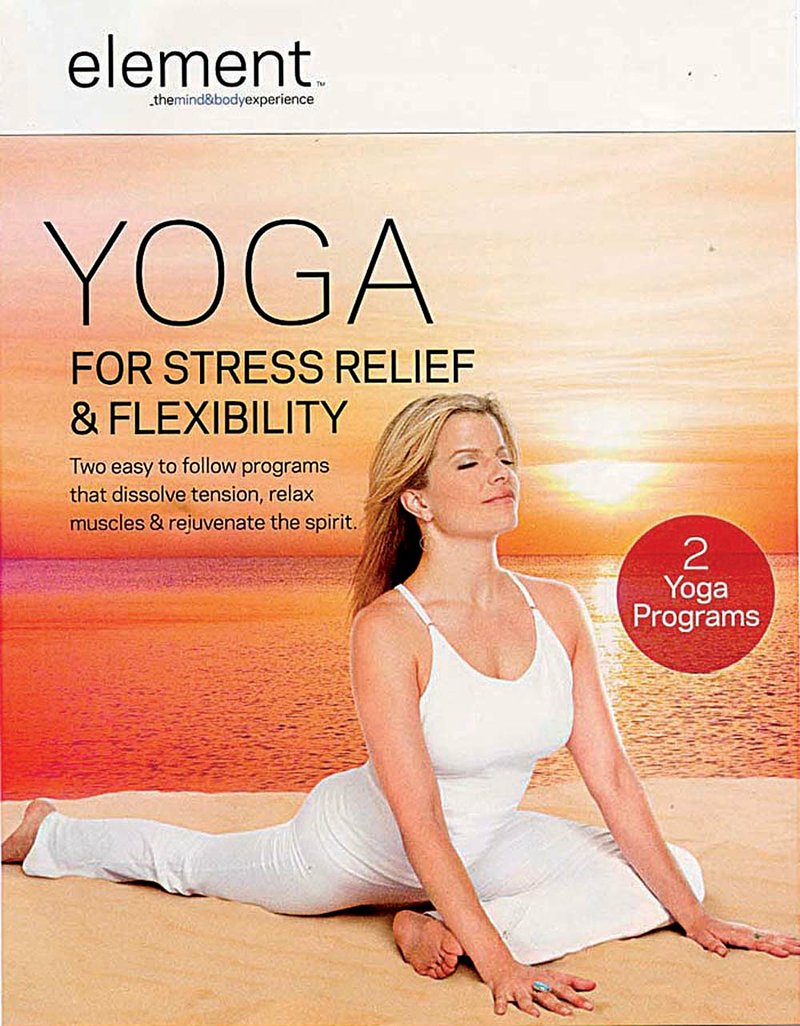 DVD cover of YOGA : For Stress Relief & Flexibility