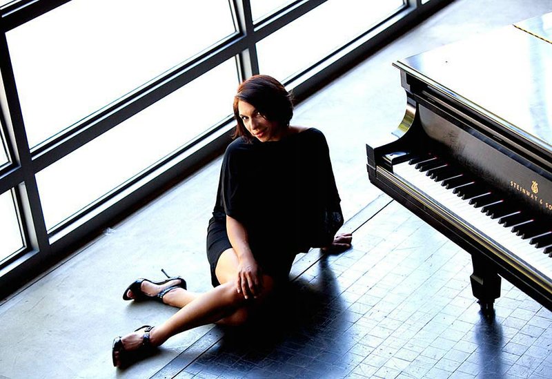  Pianist Lara Downes, playing Feb. 24 for the Chamber Music Society of Little Rock at St. Mark's Episcopal Church
