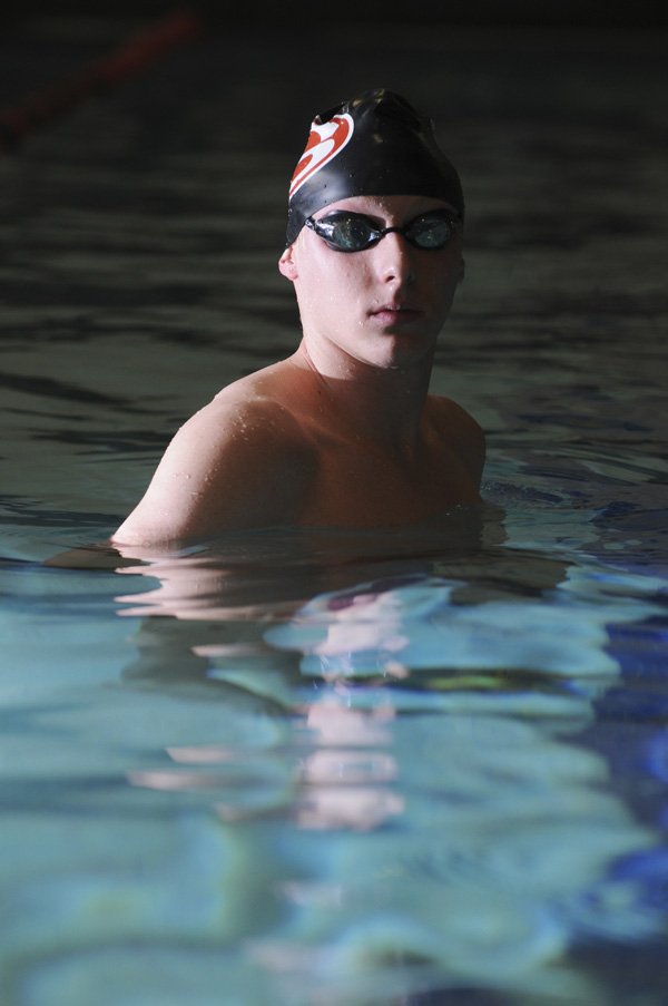 Springdale High’s Dexter Thomas is poised to win his first individual state championship this weekend at the state swimming meet in Little Rock.