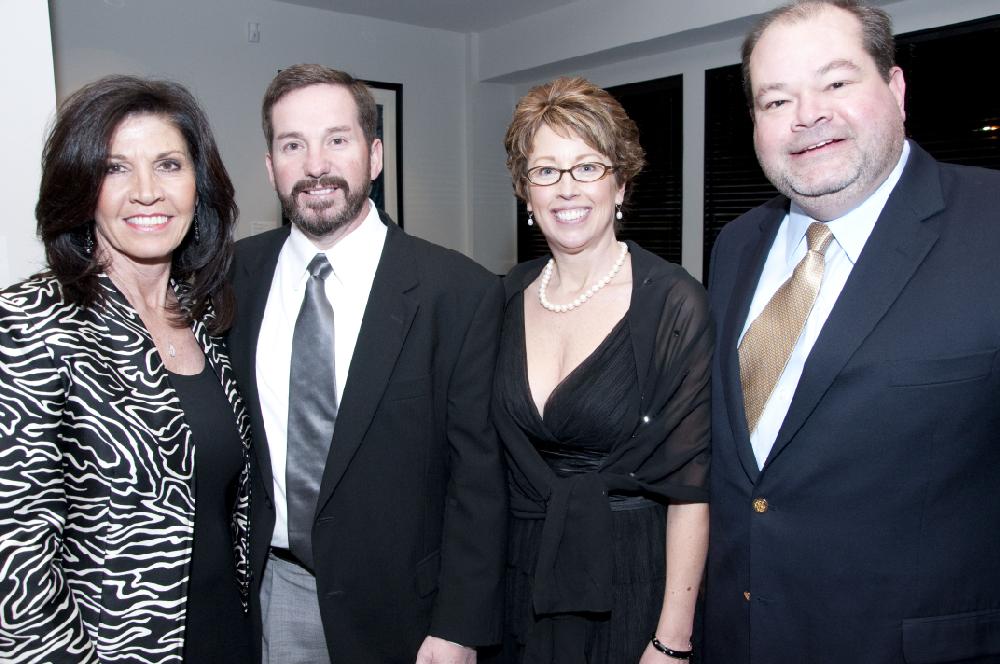 Arkansas Democrat Gazette photo by Cary Jenkins 2/19/2011
Carolyn Mannise, Rick Gammill and Stacy and Rusty Mathis