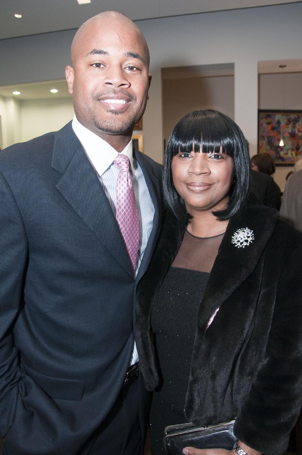 Arkansas Democrat Gazette photo by Cary Jenkins 2/19/2011
Antwione and Chelle Crawford