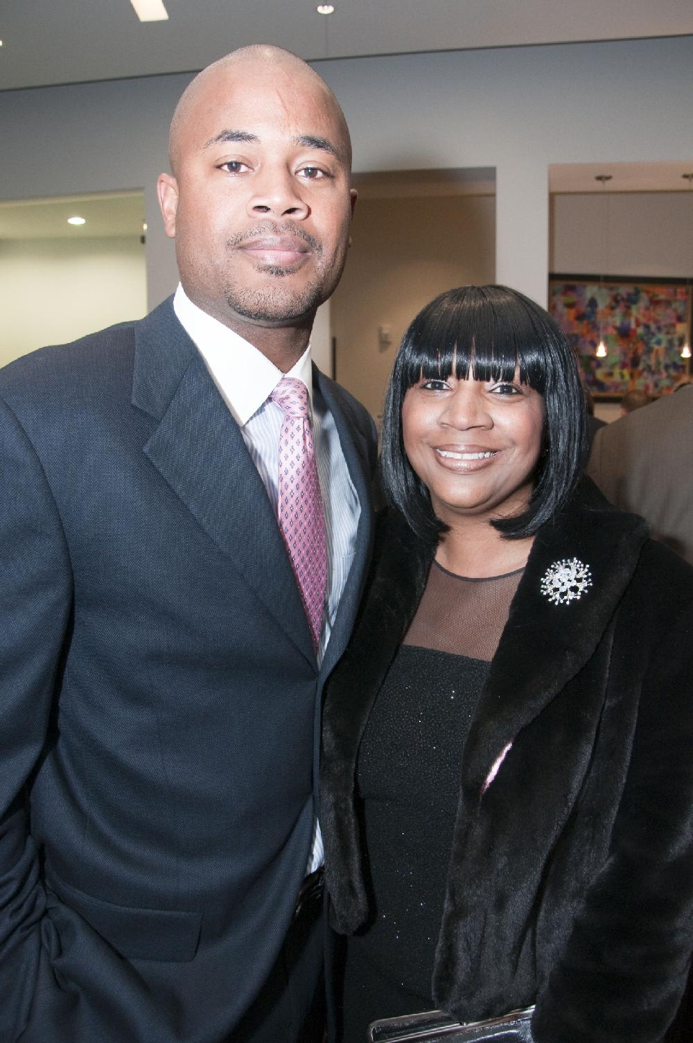 Arkansas Democrat Gazette photo by Cary Jenkins 2/19/2011
Antwione and Chelle Crawford