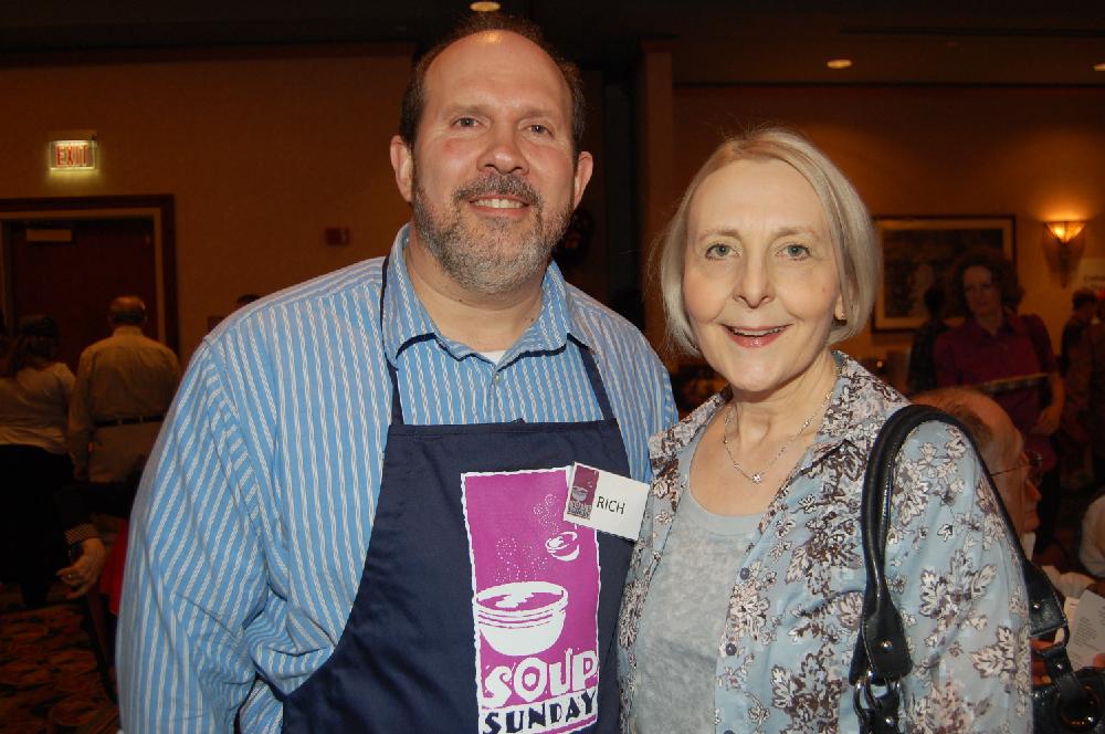 Rich Huddleston and Amy Rossi