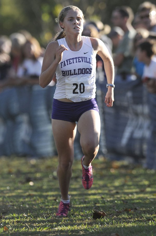  Fayetteville distance runner Kate Bucknam is returning from minor knee surgery in December. She’s expected to play a large role in the Lady Bulldogs chances of repeating as state champions in outdoor track.
