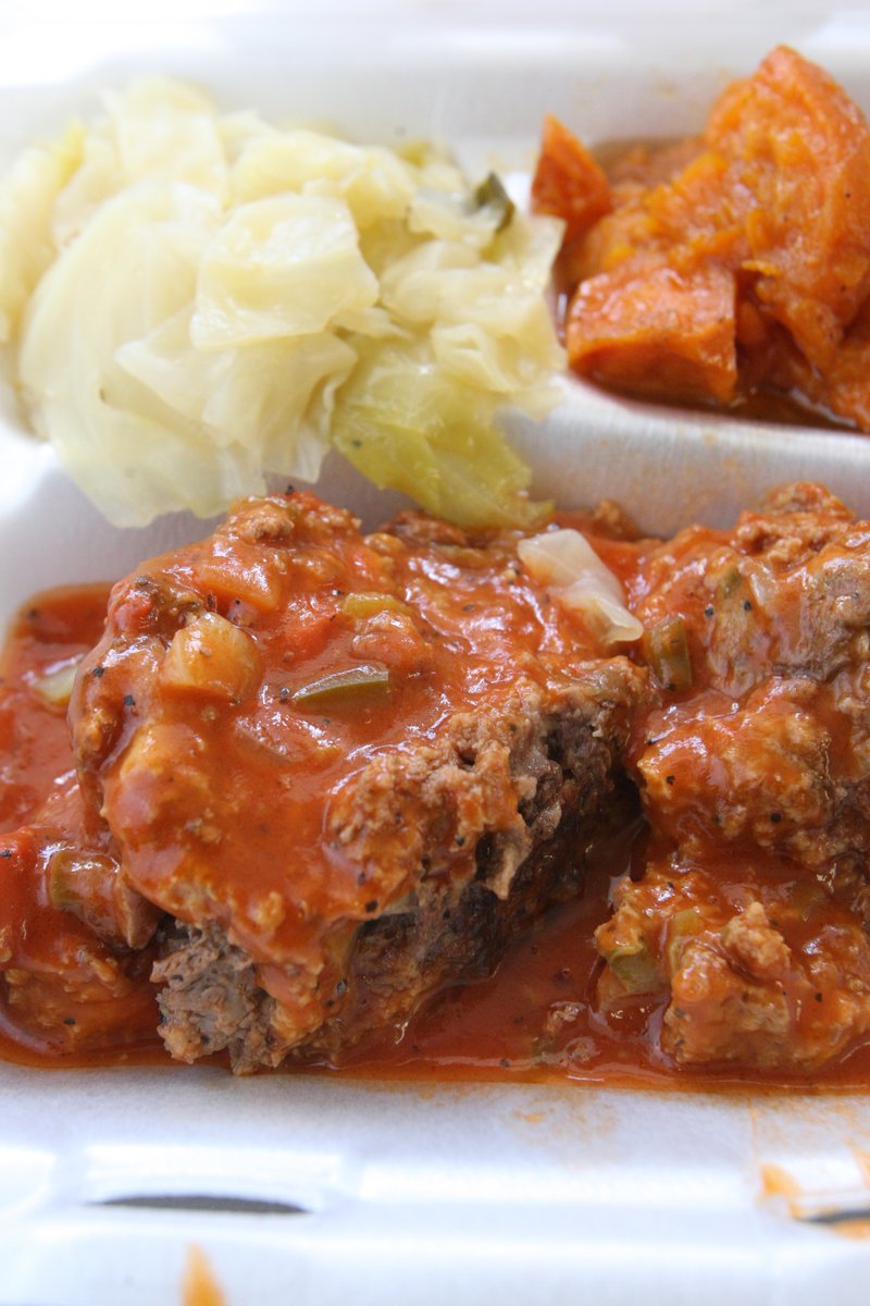  Meatloaf platter at Yancey’s Cafeteria 