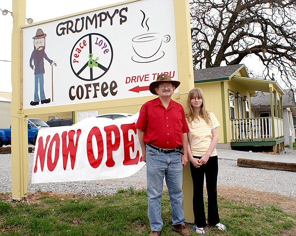 Larry Jones and his daughter Rachel.