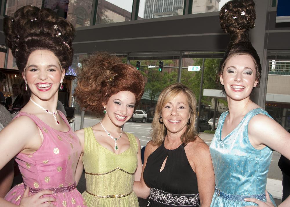 Arkansas Democrat-Gazette/CARY JENKINS
4/18/11
Stacy Hawking, Mary Katelin Ward, Kathy Hooker and Molly Rosenthal
