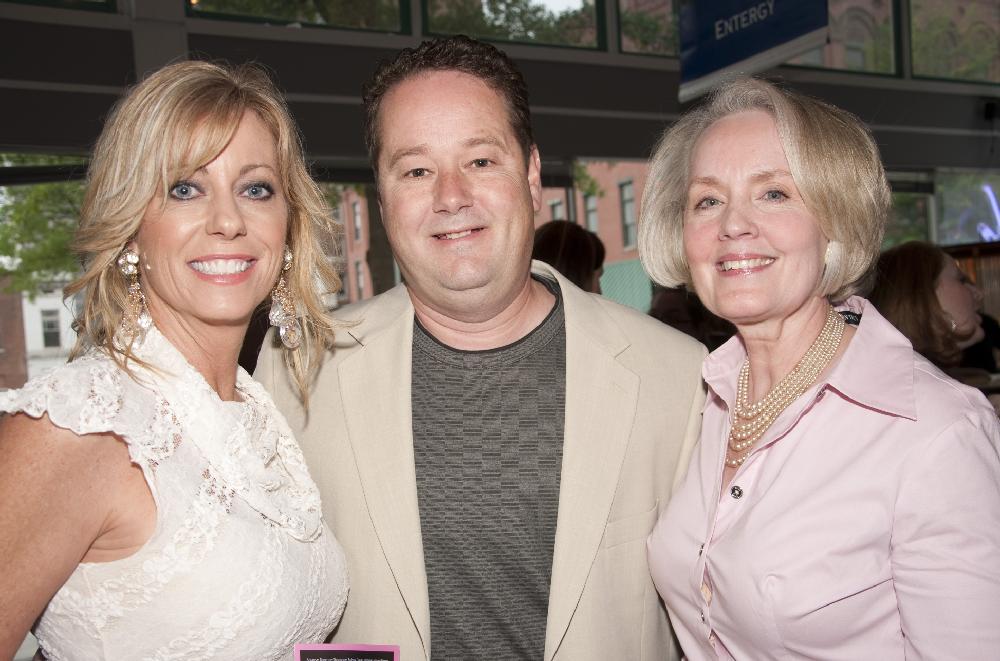 Arkansas Democrat-Gazette/CARY JENKINS
4/18/11
Alicia and Jim O'Brien with Barbara Graves