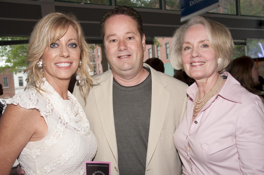 Arkansas Democrat-Gazette/CARY JENKINS
4/18/11
Alicia and Jim O'Brien with Barbara Graves