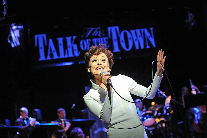   In "End of the Rainbow," Tracie Bennett superbly evokes Judy Garland in her last months. (Photo: Robert Day)