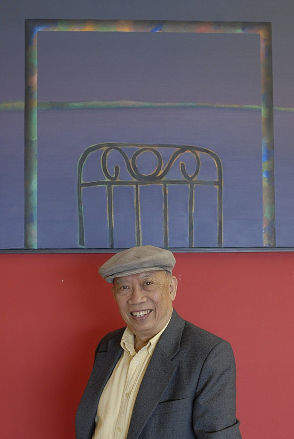 Ray Khoo of Jacksonville is an internationally renowned artist who has held art shows worldwide. Originally from Malaysia, much of Khoo's work is inspired by the theme of water