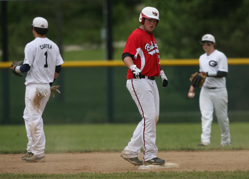 Arkansas Democrat-Gazette/WILLIAM MOORE
Greenwood v White Hall Saturday, May 14, 2011 in the class 5A state tournament at Veterans Park in Rogers.