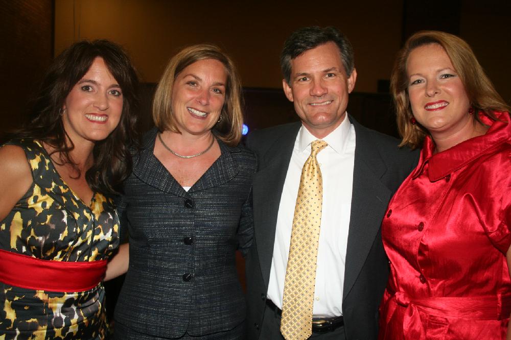 Sheila cq Hensley and Joanna Miller with Dick and Peggy Fletcher