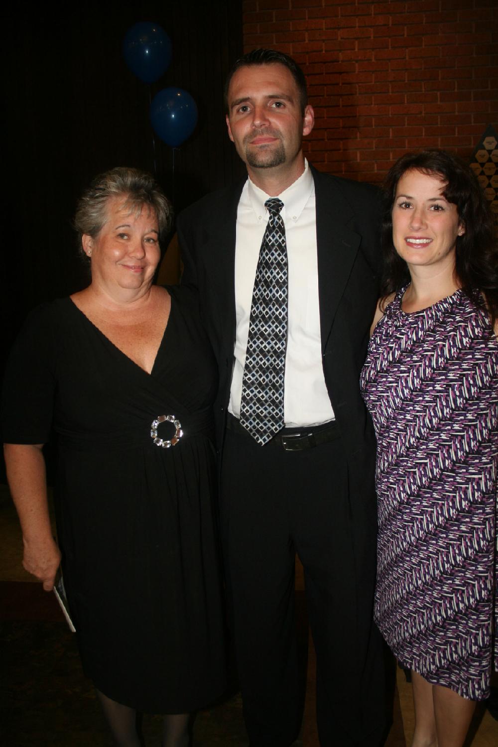 Mary Jane Sawyer with Joe and Holly Dunn