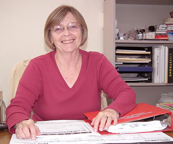Karen Jones is the new librarian at the Iva Jane Peek Library in Decatur.