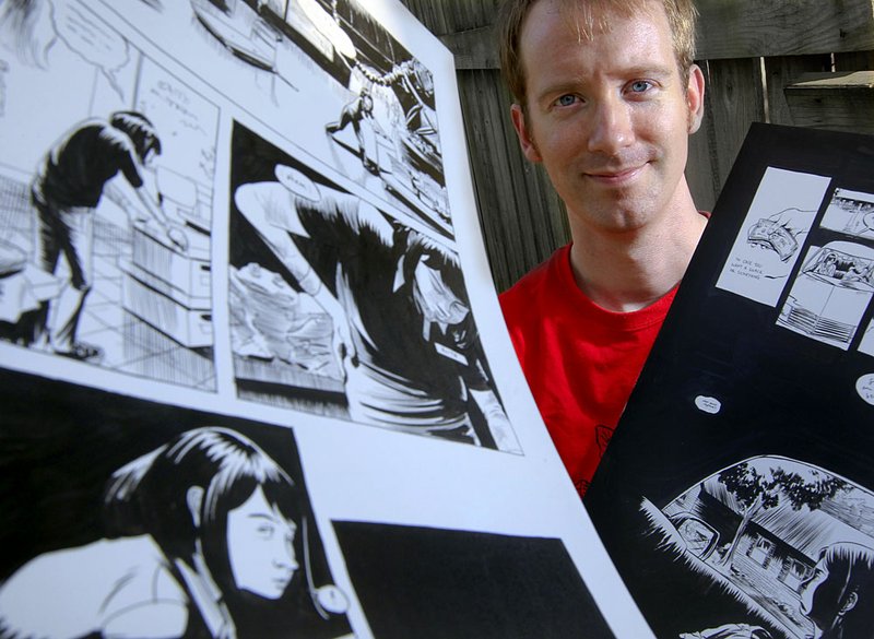  
Nate Powell, a Little Rock native who is having success as a comics writer and illustrator. His graphic novel "Swallow me Whole" won the Eisner award, the industry equivalent of an Oscar.