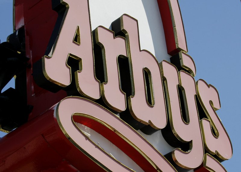 in this Monday, March 1, 2010, file photo, an Arby's restaurant sign is shown in Cutler Bay, Fla.