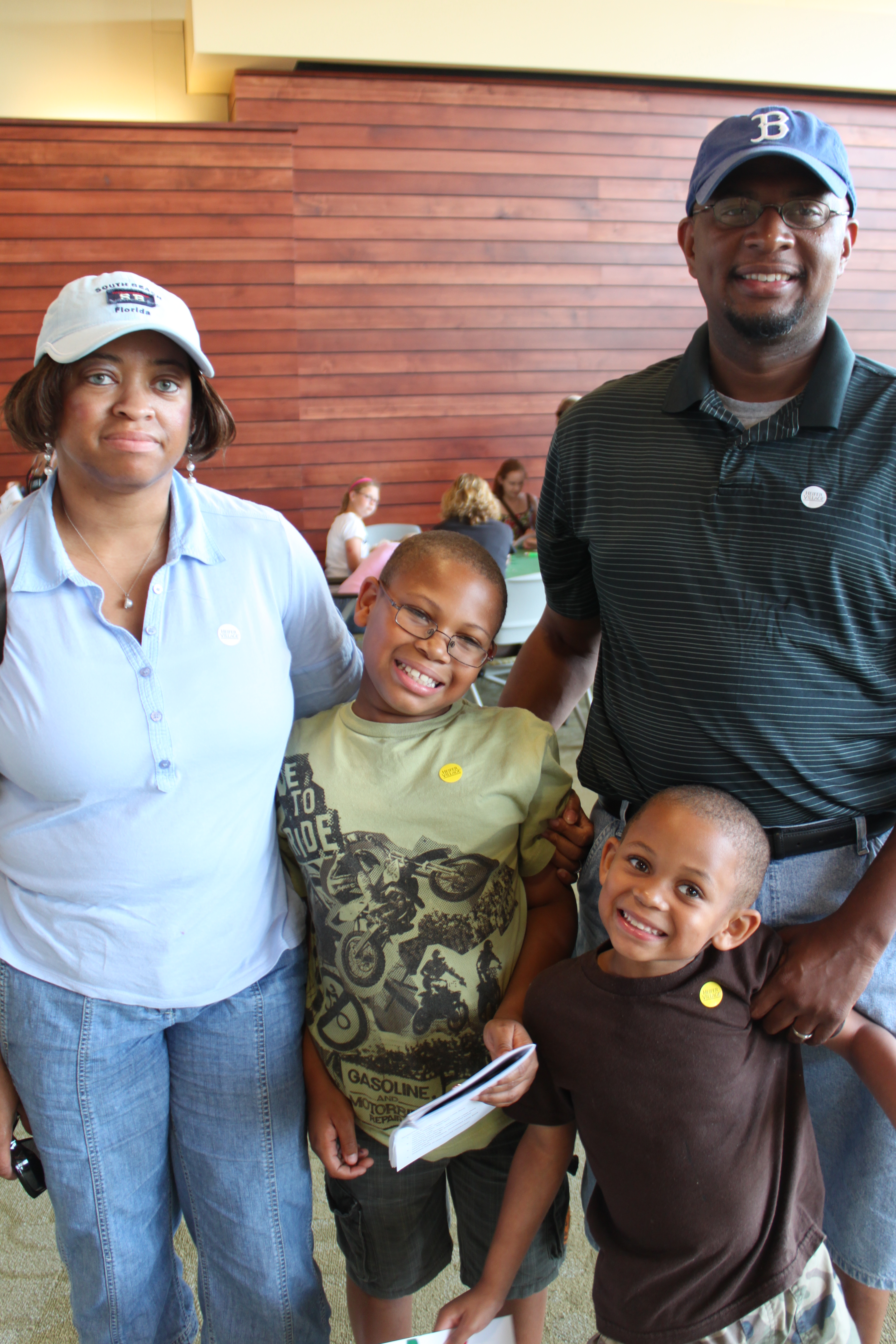 Andrea, Kevin, Kristopher and Kameron Gilbert