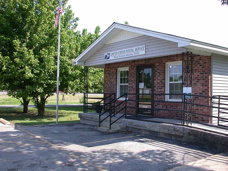 Peach Orchard Post Office is one of 28 Arkansas post offices facing possible closure. 