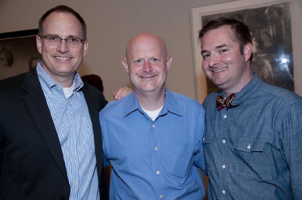 Arkansas Democrat Gazette Photo/CARY JENKINS
Chuck Cliett, Jay Barth and Chris Smith