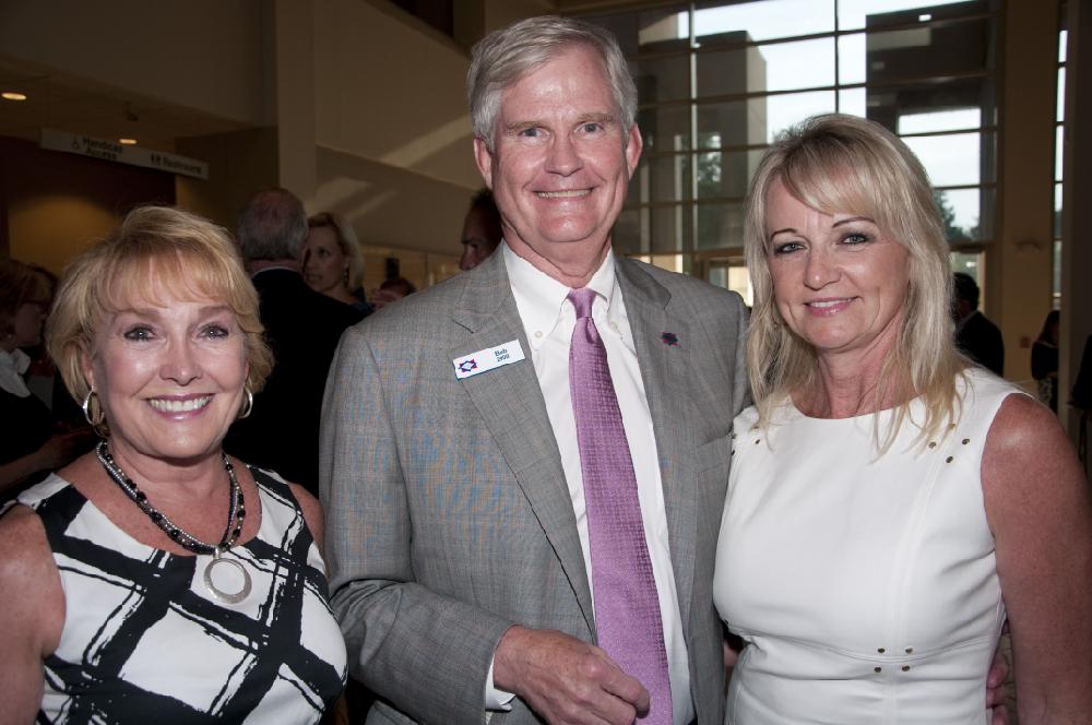 Arkansas Democrat Gazette Photo/CARY JENKINS
Patti Brady with Bob and Trish Birch