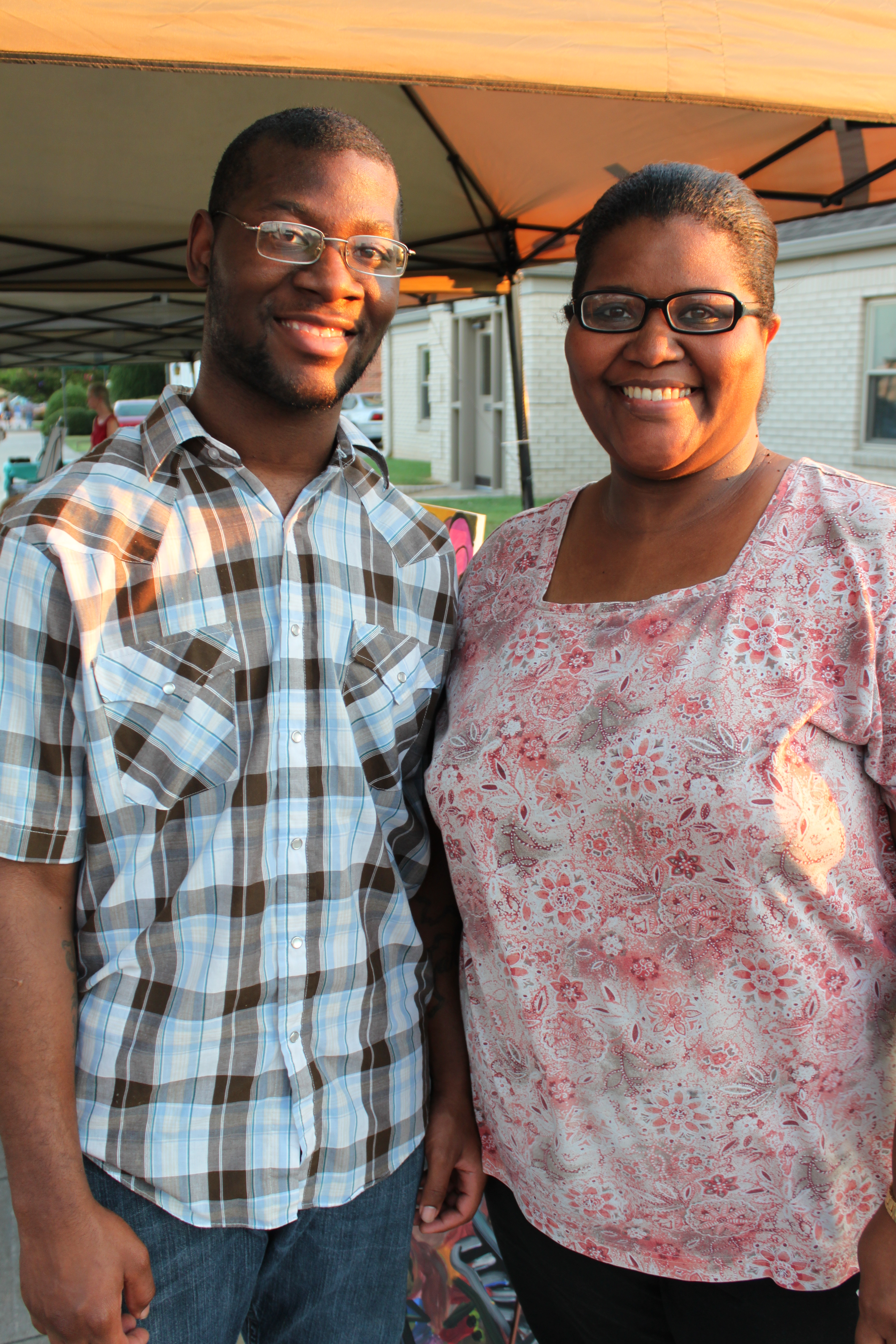 Jamier Briscoe and Kelly Turner