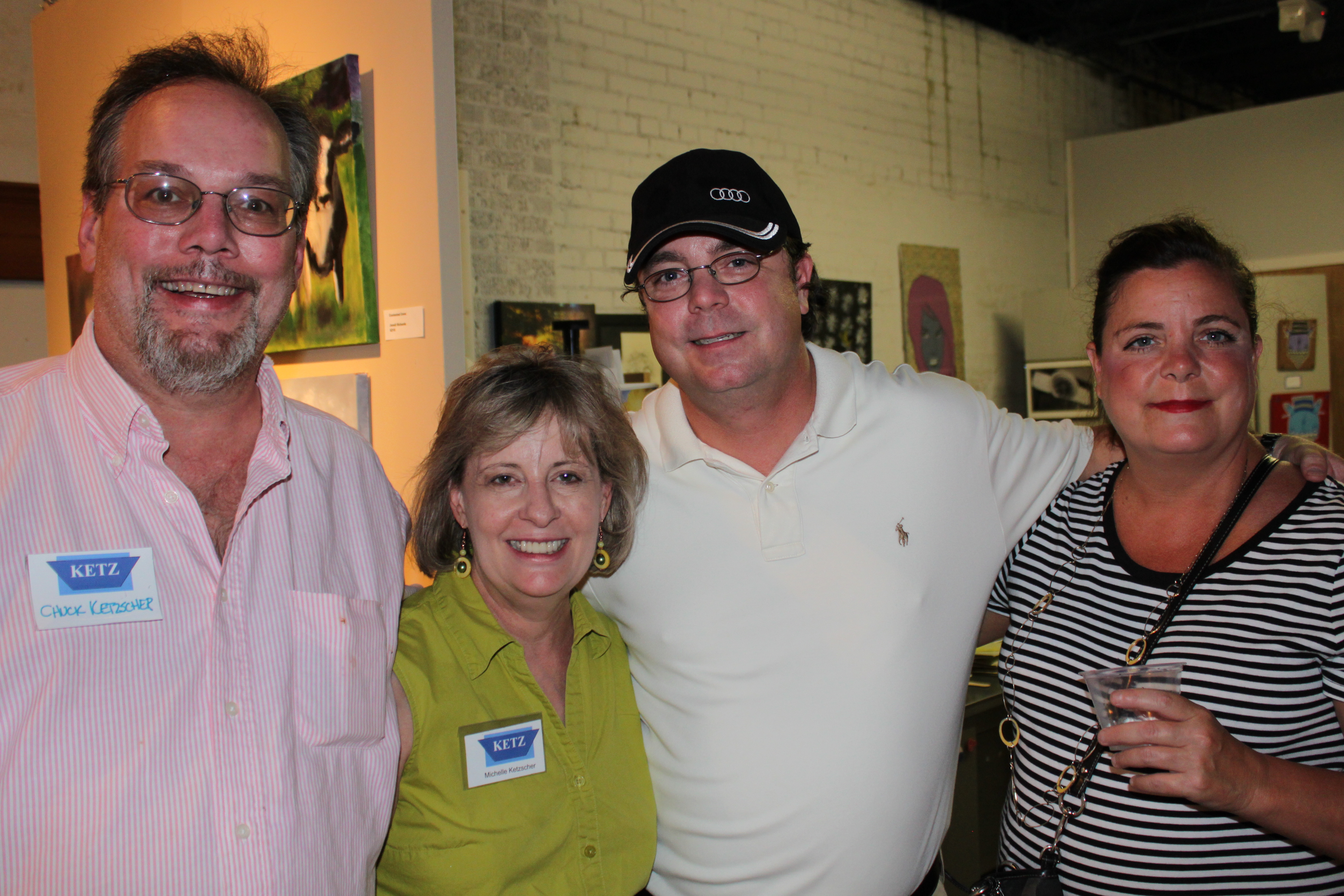 Chuck and Michelle Ketscher and Fletcher and Elizabeth Wagner Hanson