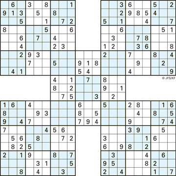Sudoku puzzle for Aug. 17