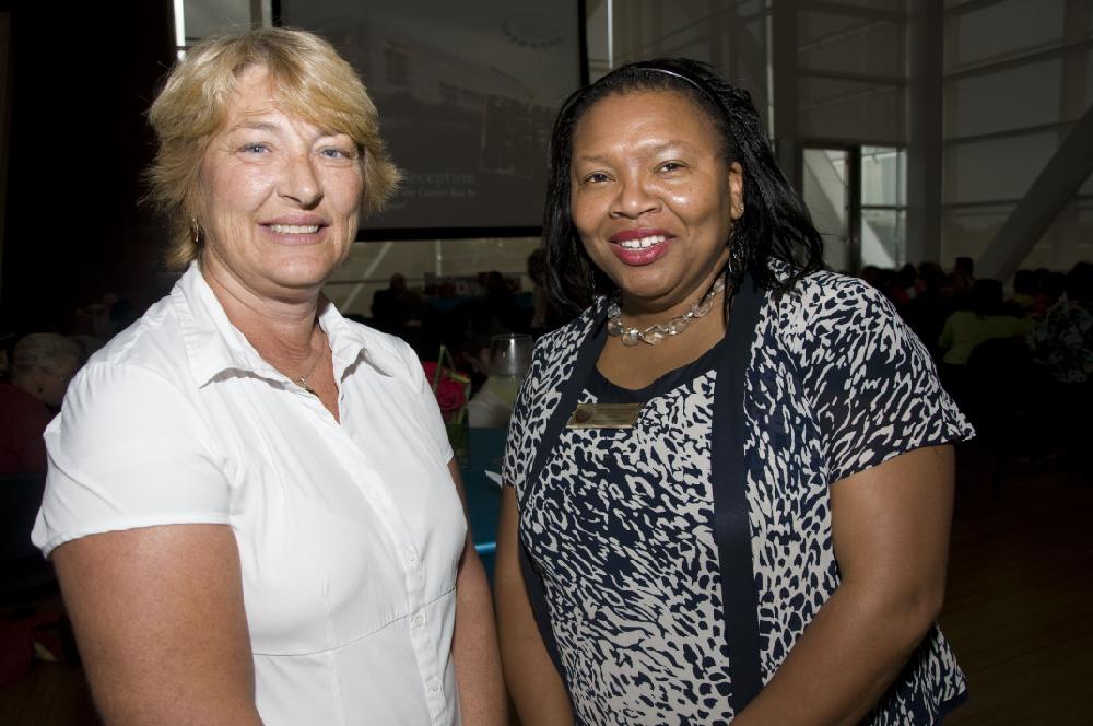 Arkansas Democrat Gazette Photo/CARY JENKINS
Chanetta Case and Debra Myton
