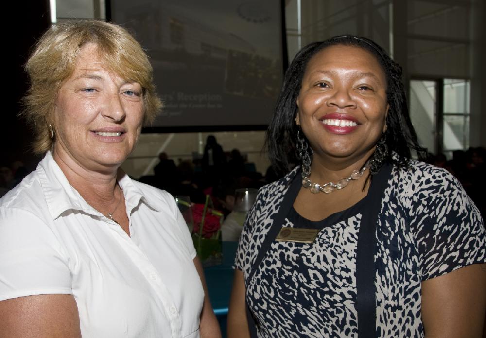 Arkansas Democrat Gazette Photo/CARY JENKINS
Chanetta Case and Debra Myton