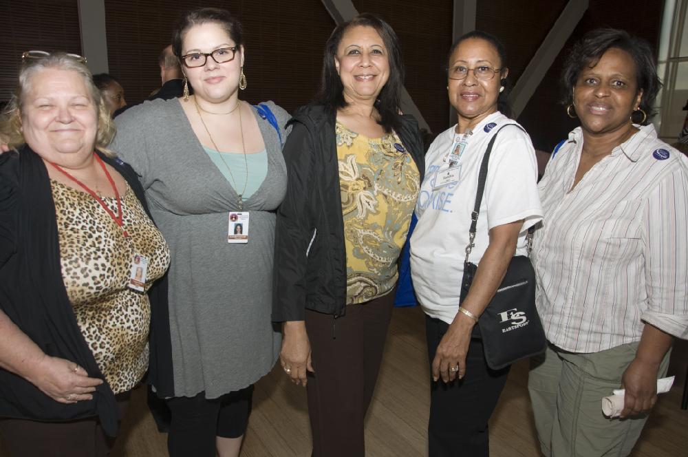 Arkansas Democrat Gazette Photo/CARY JENKINS
Teressia Phillips, Elizabeth Taylor, Sherrye Keaton, Sandra Neal and Gwendolyne Marshall